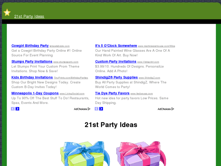 www.21stpartyideas.com