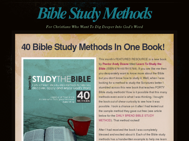 www.biblestudymethods.info