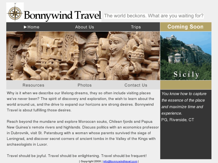 www.bonnywindtravel.com