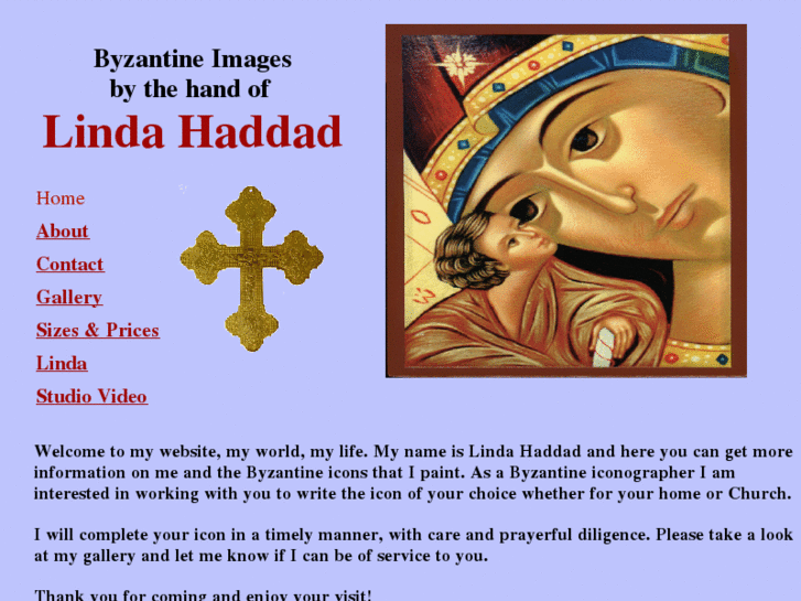 www.byzantineicons-lindahaddad.com