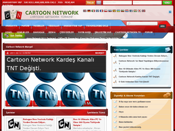 www.cartoonnetworkturkiye.com