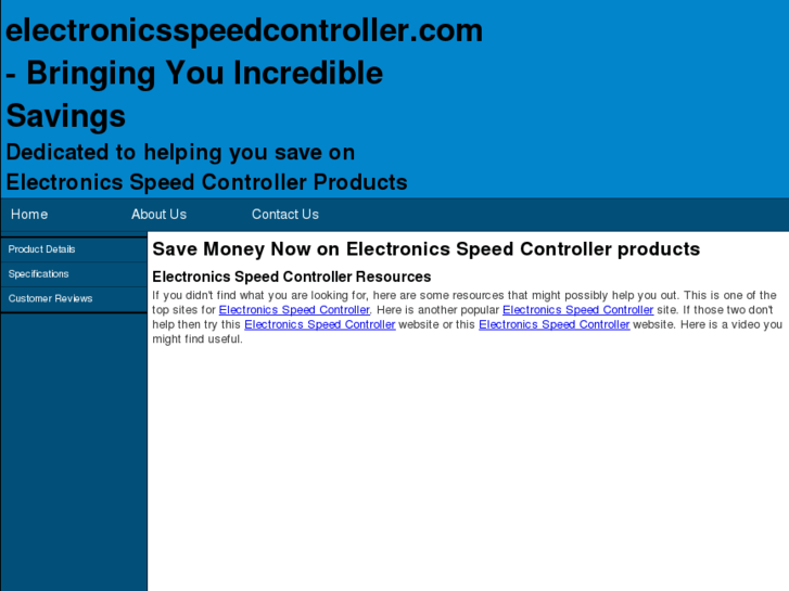 www.electronicsspeedcontroller.com