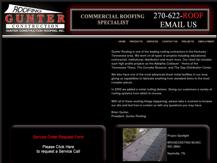 www.gunterroofing.com