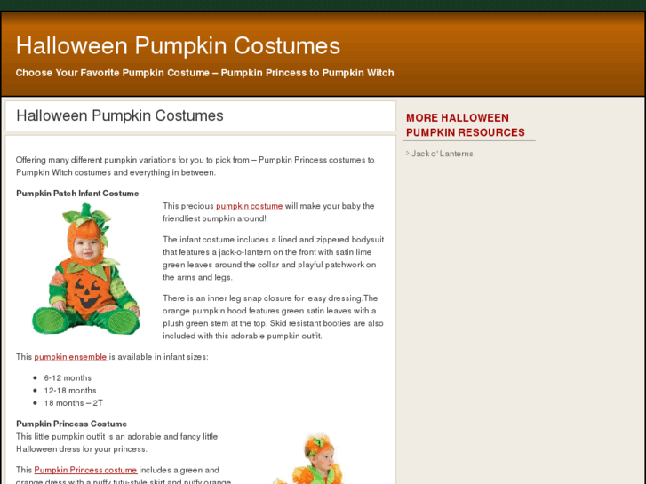 www.halloweenpumpkincostumes.com