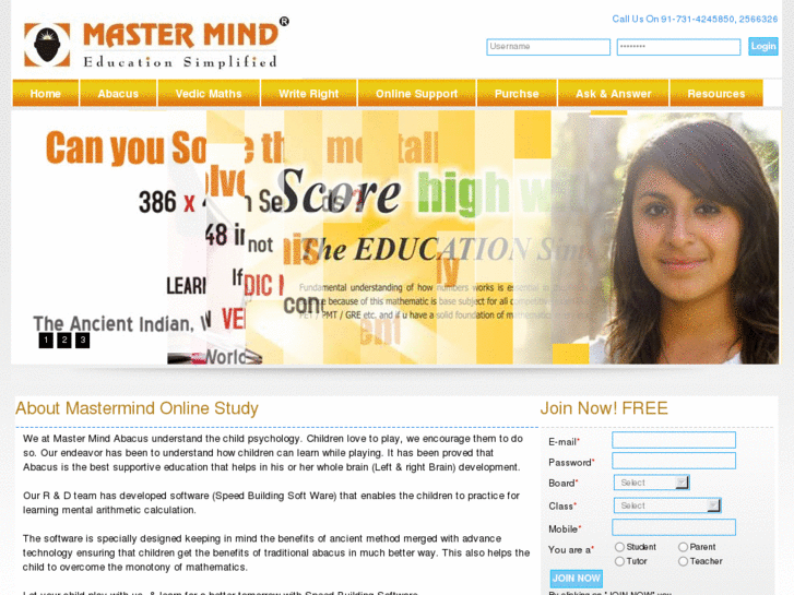 www.mastermindonlinestudy.com