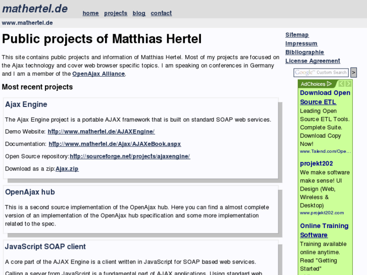 www.mathertel.de