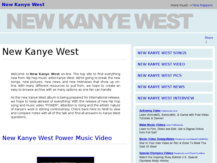 www.newkanyewest.com