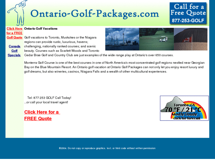 www.ontario-golf-packages.com