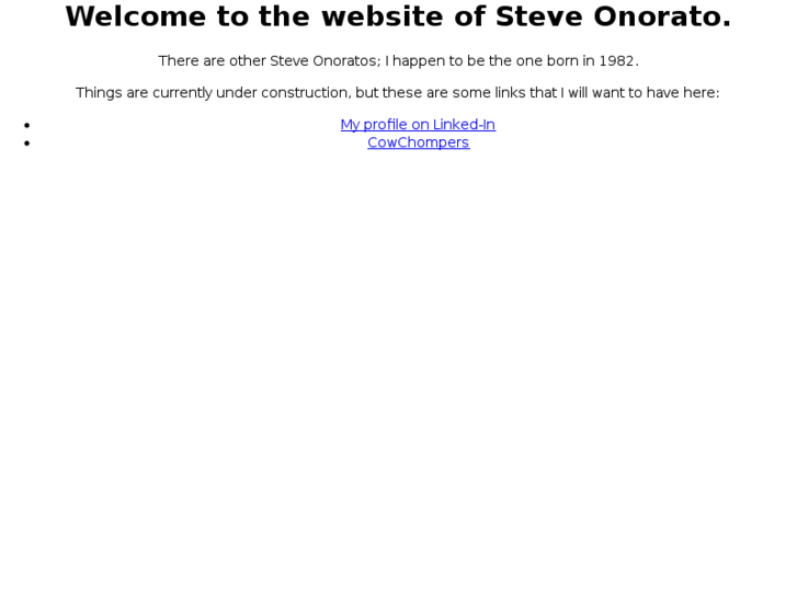 www.steveonorato.com