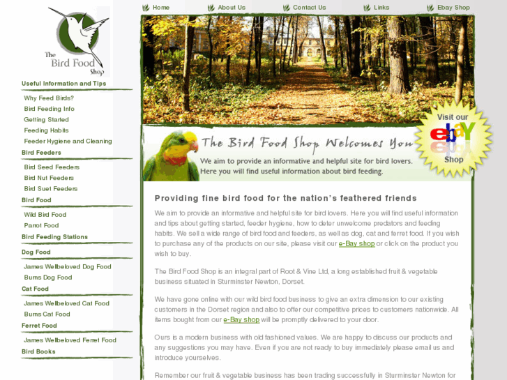 www.thebirdfoodshop.com