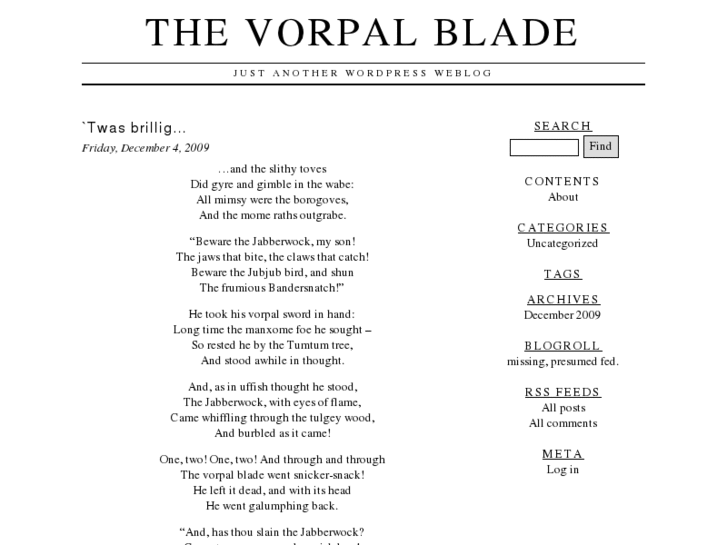 www.thevorpalblade.com