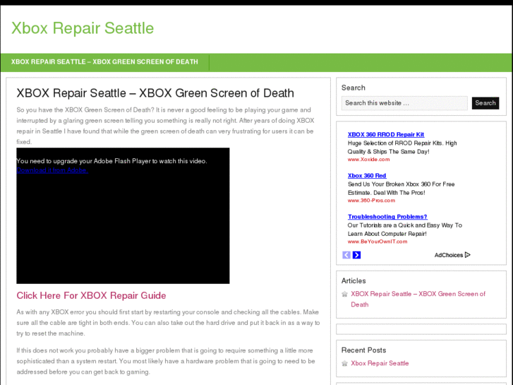 www.xboxrepairseattle.com