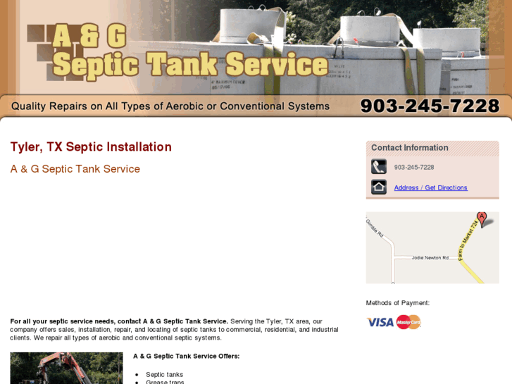 www.aandgseptictankservice.com