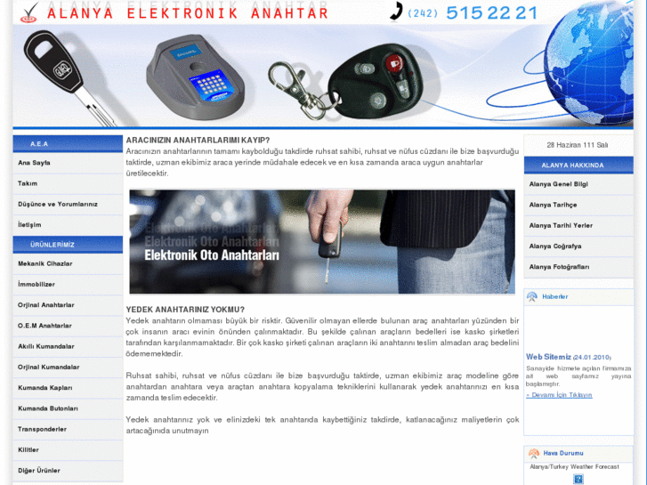 www.alanyaelektronikanahtar.net