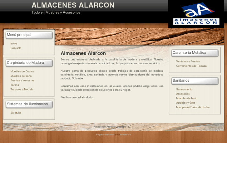 www.almacenesalarcon.com