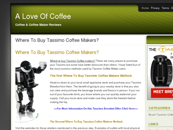 www.aloveofcoffee.net