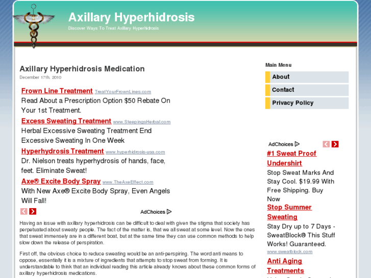 www.axillaryhyperhidrosis.org