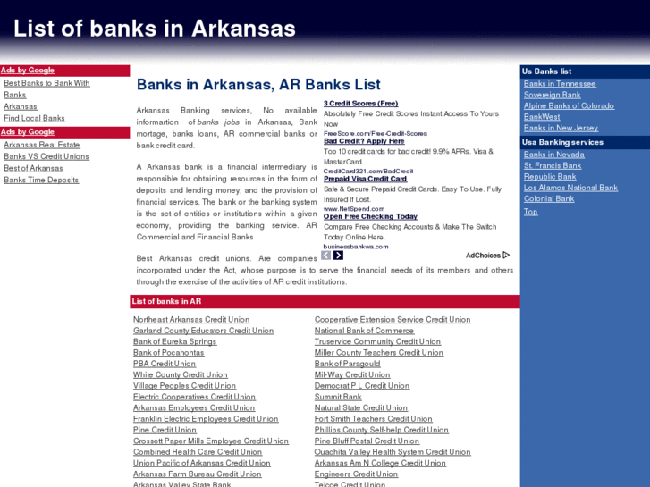 www.banksinarkansas.net