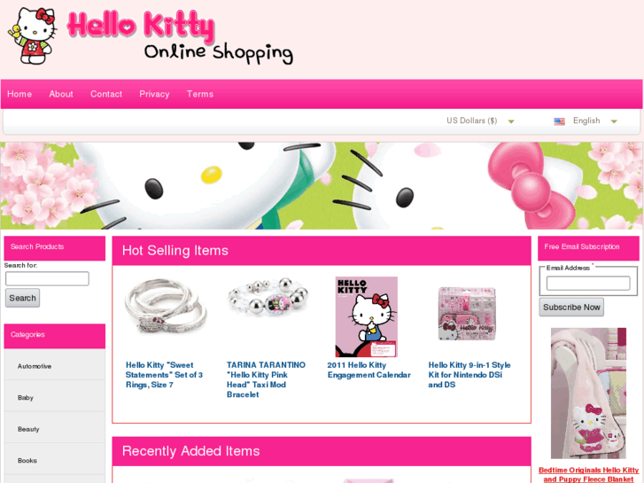 www.hellokittyonlineshopping.com