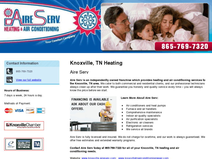 www.knoxvilletxheatingandair.com