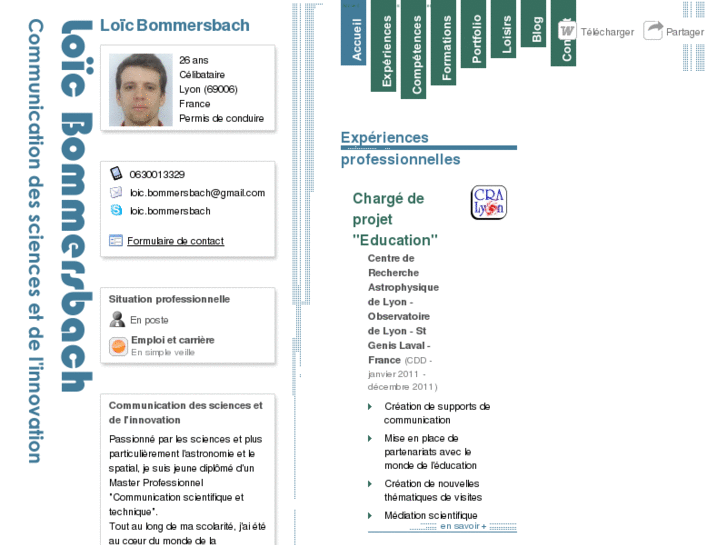 www.loic-bommersbach.com