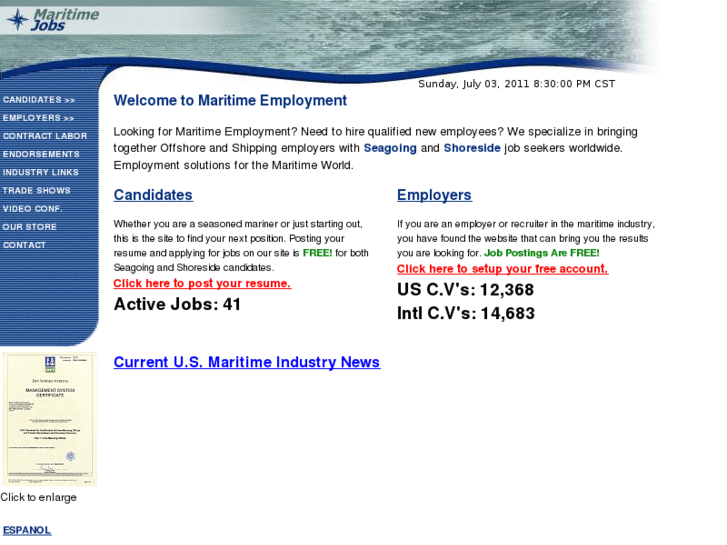 www.maritimejobs.biz