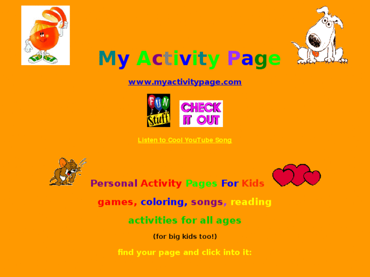 www.myactivitypage.com