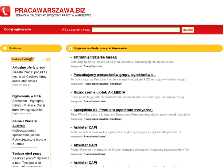 www.pracawarszawa.biz