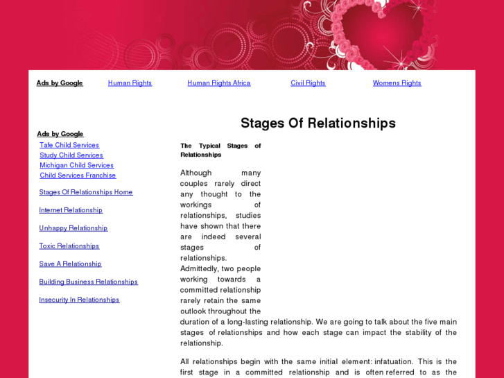 www.stagesofrelationships.info