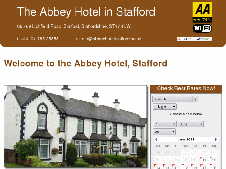 www.abbeyhotelstafford.co.uk