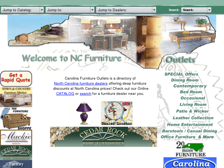 www.carolinafurnitureoutlets.com