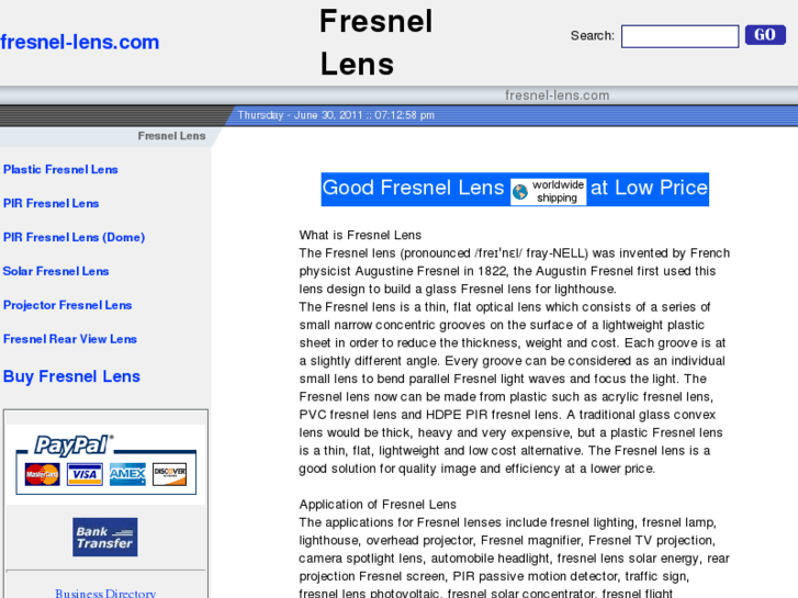 www.fresnel-lens.com