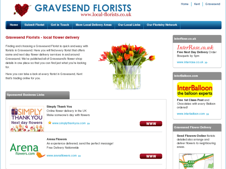 www.gravesendflorists.co.uk