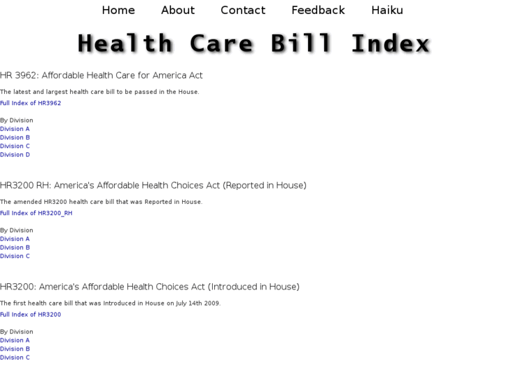 www.healthcarebillindex.com