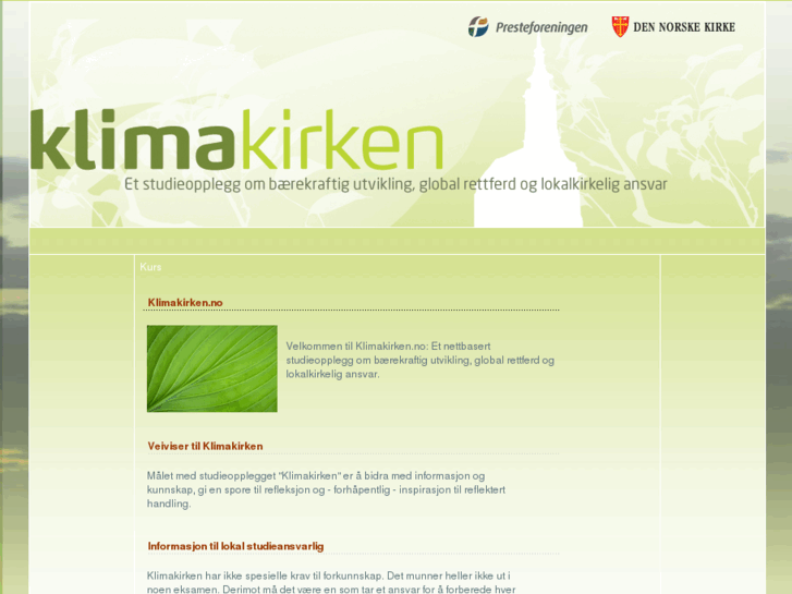 www.klimakirken.no