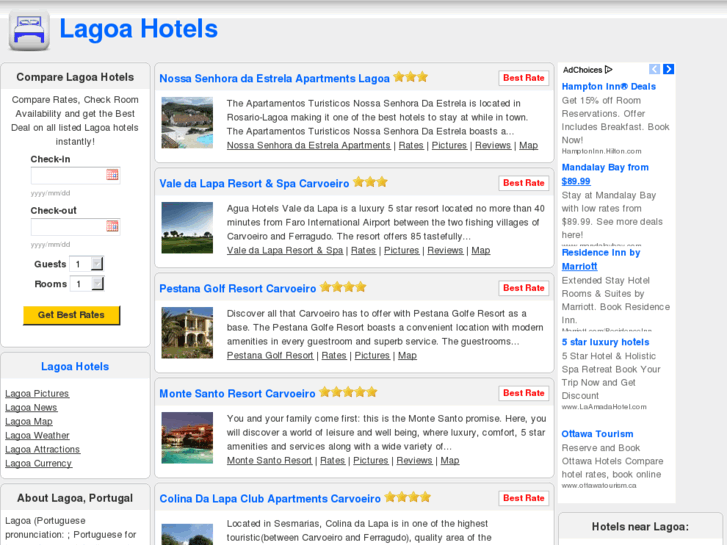 www.lagoahotels.com