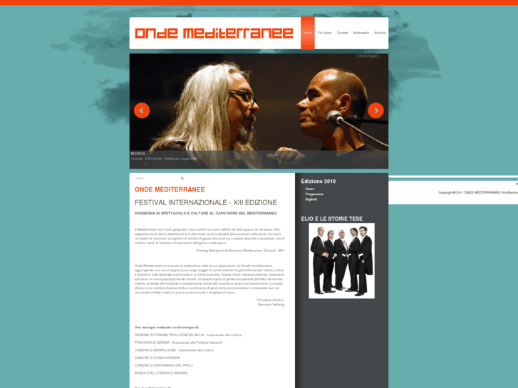 www.ondemediterranee.it