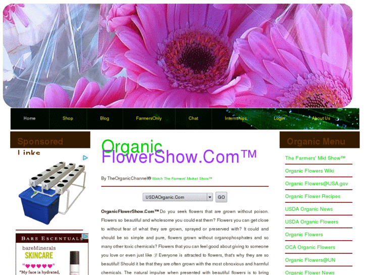 www.organicflowershow.com