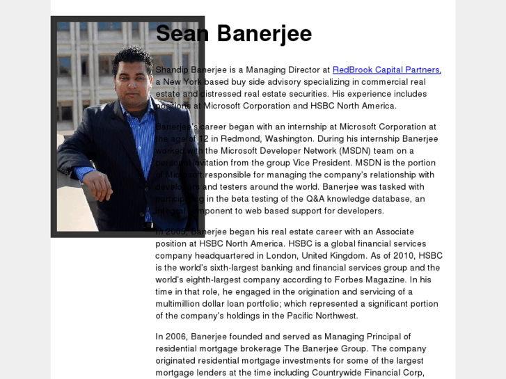 www.sean-banerjee.com