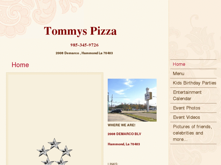 www.tommyspizza.biz