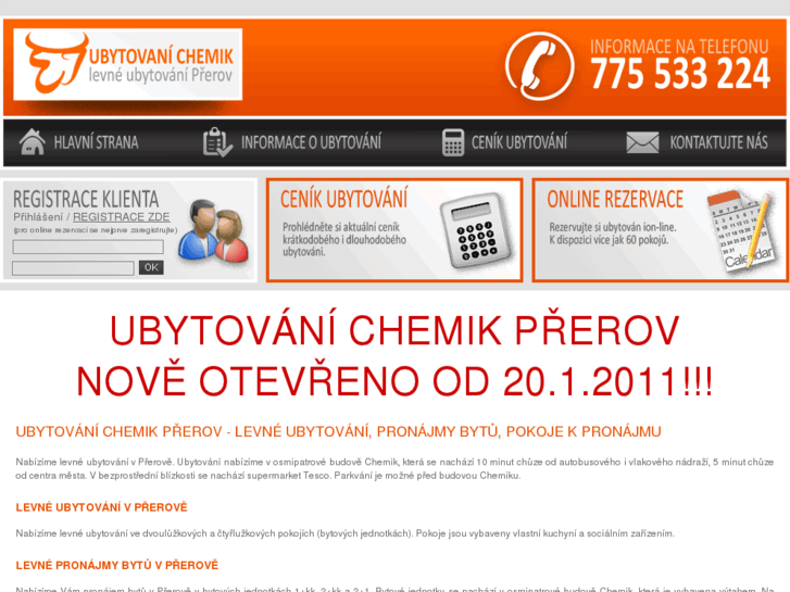 www.ubytovani-chemik.cz