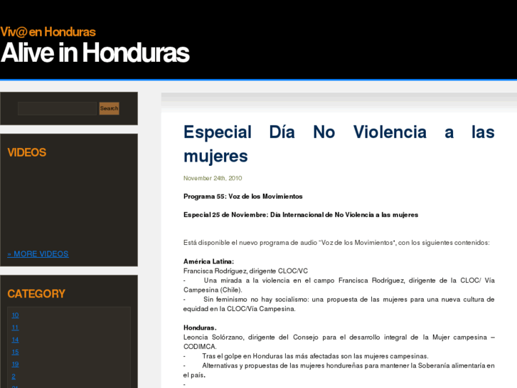 www.aliveinhonduras.com