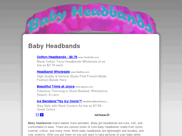 www.baby-headbands.org