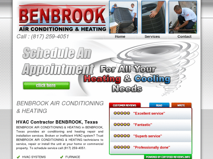 www.benbrookairconditioning.com