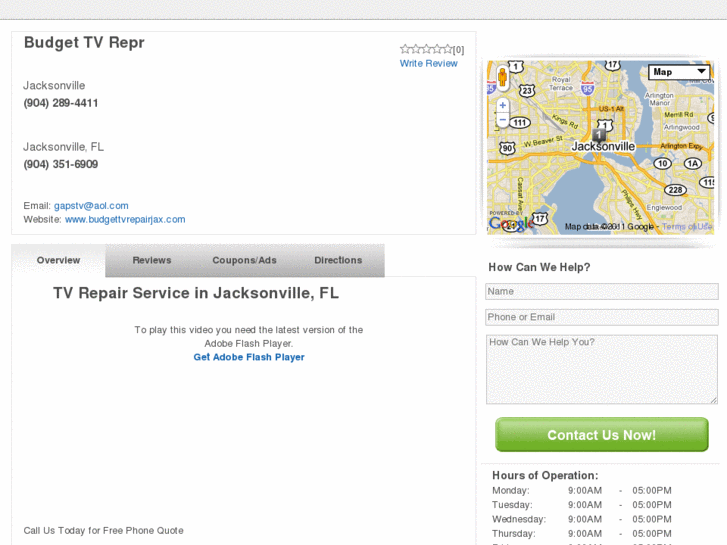 www.budgettvrepairjax.com