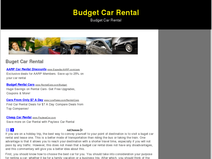 www.bugetcarrental.net