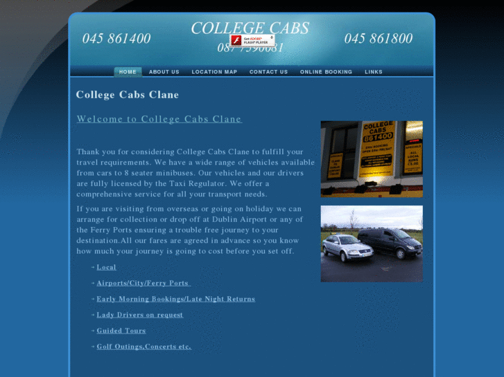 www.collegecabsclane.com