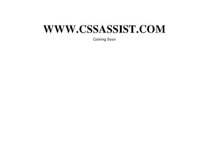 www.cssassist.com