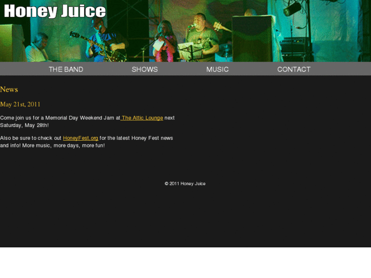 www.honeyjuiceband.com