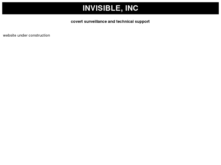 www.invisibleinc.co.uk